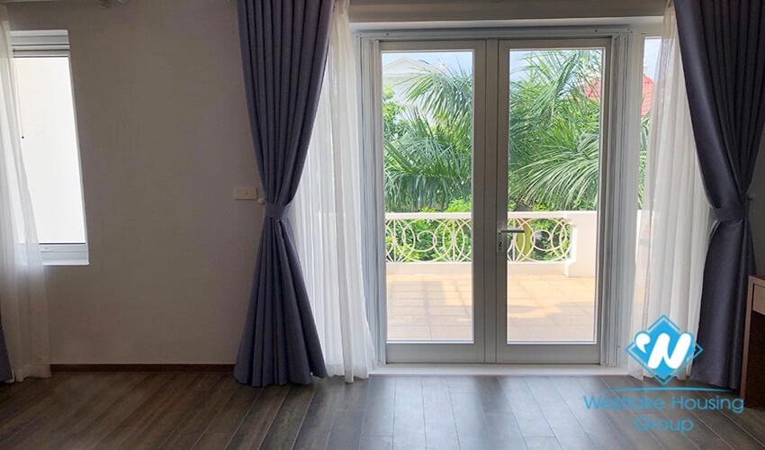 Bright and modern house for rent in Ciputra, Tay Ho, Hanoi.